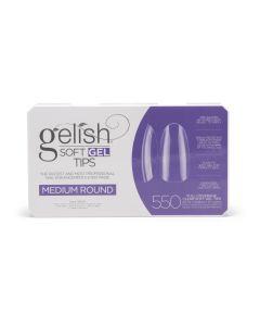 Gelish Soft Gel&trade; Medium Round Tips (550CT)