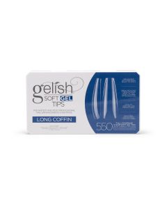 Gelish Soft Gel&trade; Long Coffin Tips (550CT)