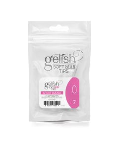 Gelish Soft Gel&trade; - Tips Refill - Short Round- Size 7 - 50CT- 1168156