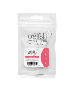 Gelish Soft Gel&trade; - Tips Refill - Medium Stiletto- Size 8 - 50CT- 1168182