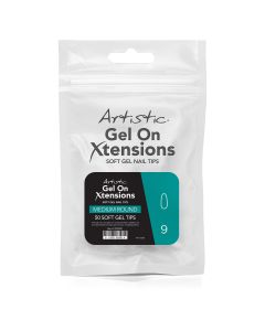 Gel On Xtensions - Medium Round - 50Ct - #9