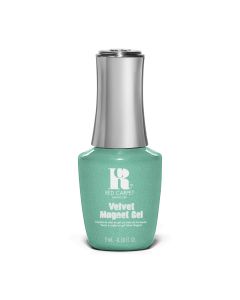 Red Carpet Manicure Mint Magnetism Velvet Magnet Gel