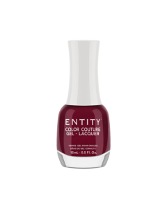 Entity Color Couture Gel Lacquer Style is Forever, 0.5 fl oz. MAROON SHIMMER