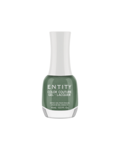 Entity Color Couture Gel Lacquer Beauty Icon, 0.5 oz. SAGE GREEN SHIMMER