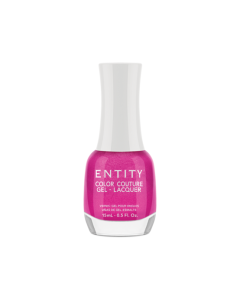 Entity Color Couture Gel Lacquer Beauty Obsessed, 0.5 oz. ELECTRIC PINK PEARL 