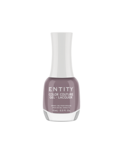 Entity Color Couture Gel Lacquer Behind The Seams, 0.5 oz. PURPLE TAUPE CR&Egrave;ME