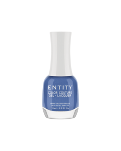 Entity Color Couture Gel Lacquer Blue Bikini, 0.5 oz. BLUE SHIMMER