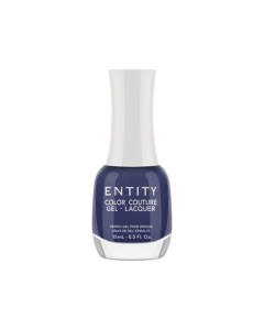 Entity Color Couture Gel Lacquer Denim Diva, 0.5 oz. NAVY BLUE SHIMMER