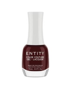 Entity Color Couture Gel Nail Lacquer Modern Moto, 0.5 fl oz. DEEP MAHOGANY CR&Egrave;ME
