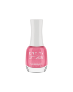 Entity Color Couture Gel Lacquer Modelesque, 0.5 oz. MEDIUM PINK SHIMMER