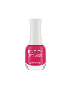 Entity Color Couture Gel Lacquer Power Pink, 0.5 oz. DARK PINK CR&Egrave;ME
