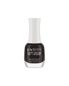 Entity Color Couture Gel Lacquer Power Suit, 0.5 oz. BROWN BLACK SHIMMER