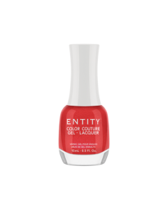 Entity Color Couture Gel Lacquer Red Rum Rouge, 0.5 oz. BRIGHT RED PEARL 