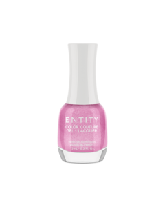 Entity Color Couture Gel Lacquer Ruching Pink, 0.5 oz. PINK SHIMMER