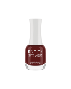 Entity Color Couture Gel Lacquer Seize The Moment, 0.5 oz. DARK PLUM CR&Egrave;ME