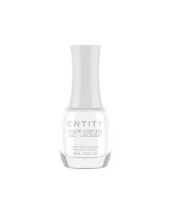 Entity Color Couture Gel Lacquer Spotlight, 0.5 oz. WHITE CR&Egrave;ME