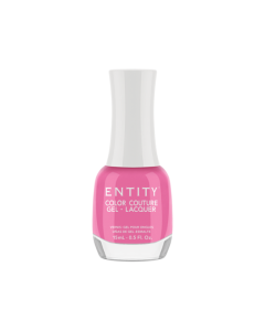 Entity Color Couture Gel Lacquer Sweet Chic, 0.5 oz. BRIGHT PINK CR&Egrave;ME 