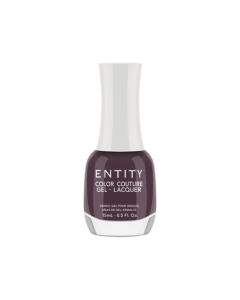 Entity Color Couture Gel Lacquer Test Shot, 0.5 oz. PLUM CR&Egrave;ME 