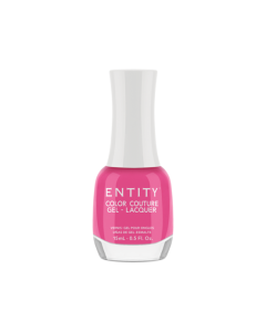 Entity Color Couture Gel Lacquer The Bright Stuff, 0.5 oz. BUBBLEGUM PINK CR&Egrave;ME
